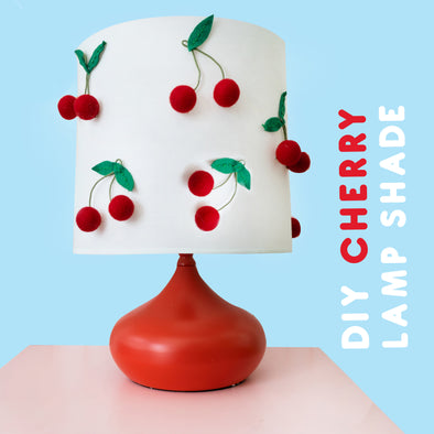 CHERRY DIY LAMP SHADE