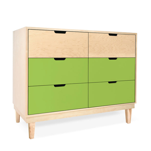 Kabano Modern Kids 6-Drawer Dresser