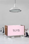 Modern Kids Furniture Toy Box Chest on Casters - nicoandyeye.com